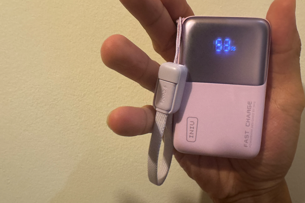 This tiny power bank is surprisingly effective (Alex Lee/The Independent)