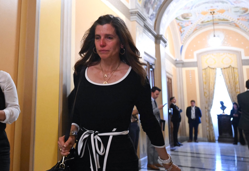 Rep. Nancy Mace (R-S.C.), a rape survivor, was visibly shaken after meeting Epstein survivors, which led to her supporting the release of the files. But she lost her primary for governor. (AFP/Getty)