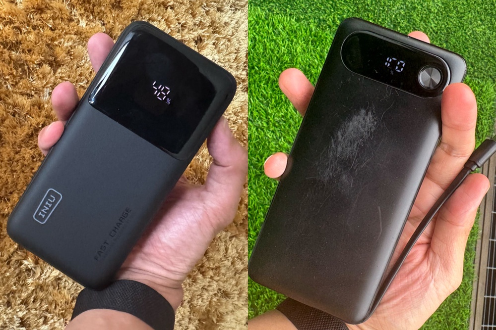 These are the top picks of dozens of power banks (Alex Lee/The Independent)