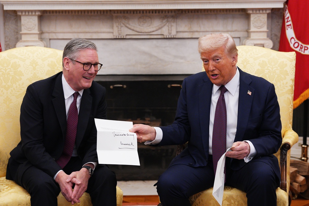 Starmer and Trump's relationship started well, but quickly deteriorated over policy differences (PA Wire)