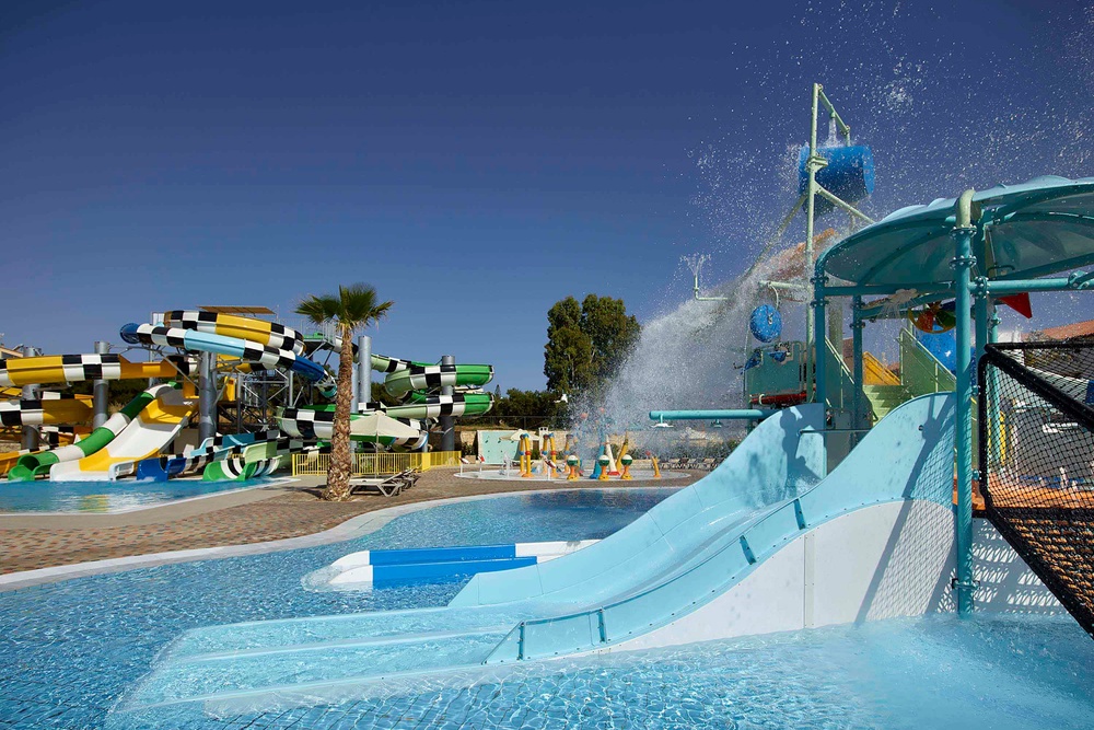 The waterpark is a highlight of a family holiday at Creta Maris in Crete, Greece (Creta Maris)