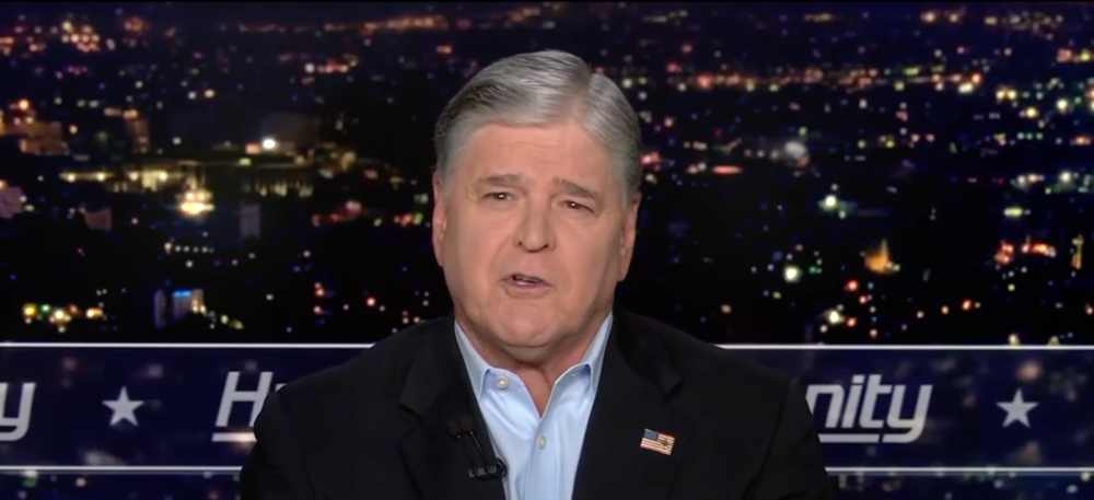 Patel discussed the use of artificial intelligence with Sean Hannity (Fox News/Hannity)