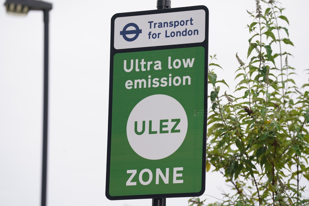 Most vehicles that fail to meet minimum emissions standards and do not benefit from exemptions are required to pay a £12.50 daily fee for entering the Ulez (PA)