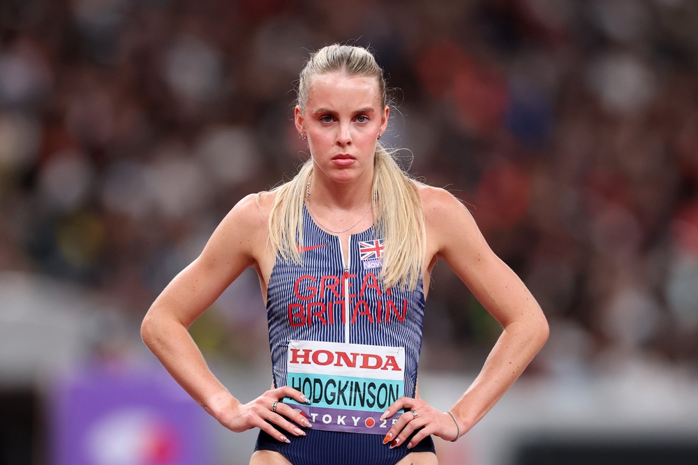 Image from: World Athletics Championships live: Keely Hodgkinson beaten to 800m gold as Georgia Hunter Bell takes silver