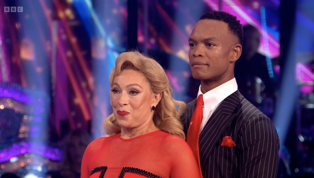 Alex Kingston on ‘Strictly Come Dancing’ with Johannes Radebe (BBC)