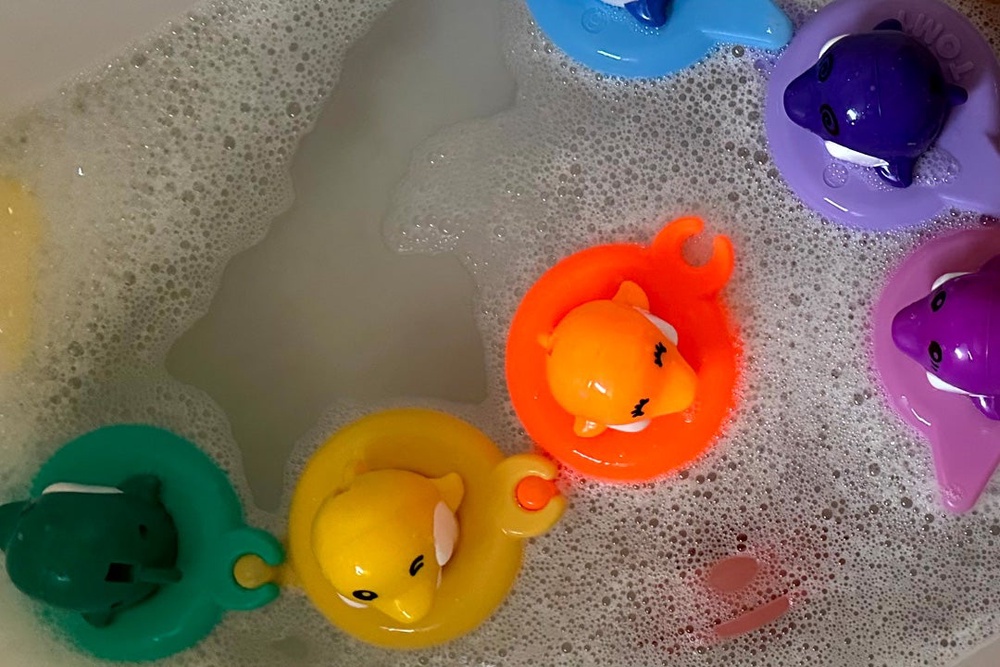 This set made bath time full of musical fun (Alicia Miller/The Independent)