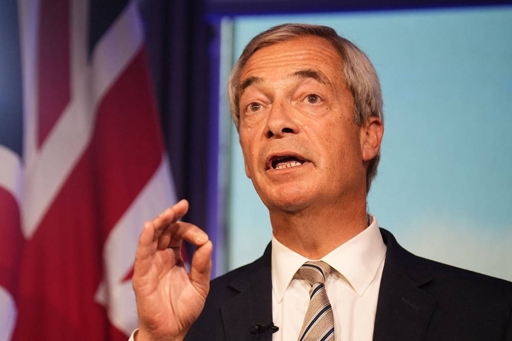 Farage says PM’s branding of Reform immigration policy as racist is a ...