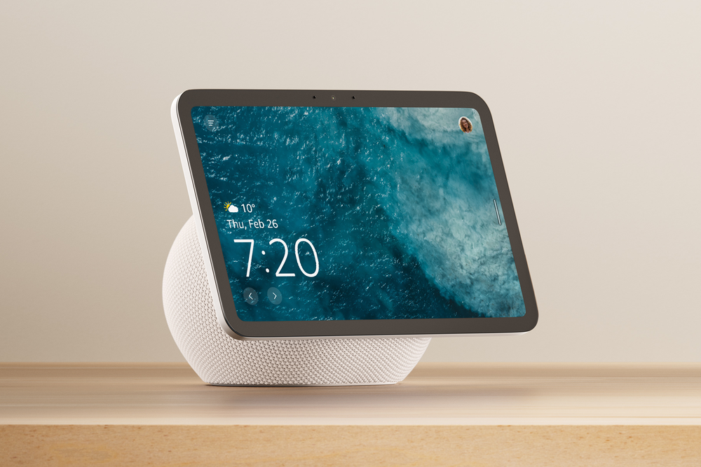 There aren’t as many colour choices for the Echo Show 8. it only comes in either graphite or glacier white (Amazon)