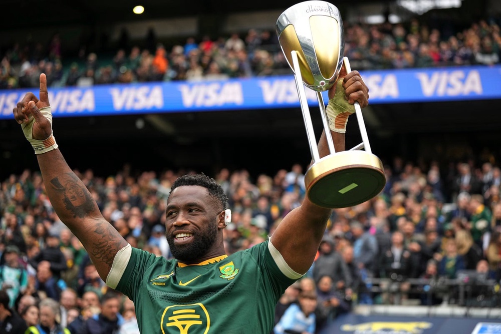 Image from: Argentina v South Africa LIVE: Result and reaction as Springboks cling on for victory but Kolisi injured