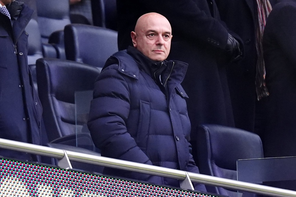 Daniel Levy stepped down as Tottenham chairman last month (Mike Egerton/PA) (PA Wire)