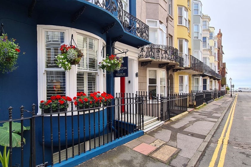 For easy access to St James’s Street’s bustling nightlife, opt for a room at Red Brighton Blue (Red Brighton Blue)