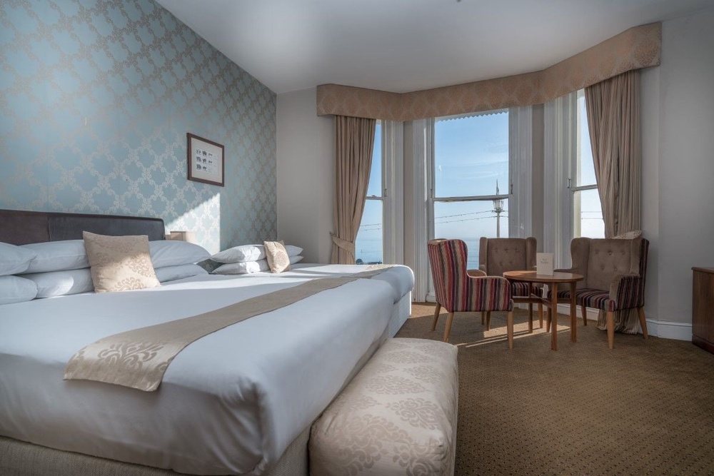 Wake up to sea views at the Queens Hotel (Patrick Peters)