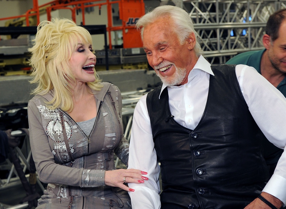 Dolly Parton and Kenny Rogers had a chart-topping hit in 1983 with ‘Islands in the Stream’ (Getty)