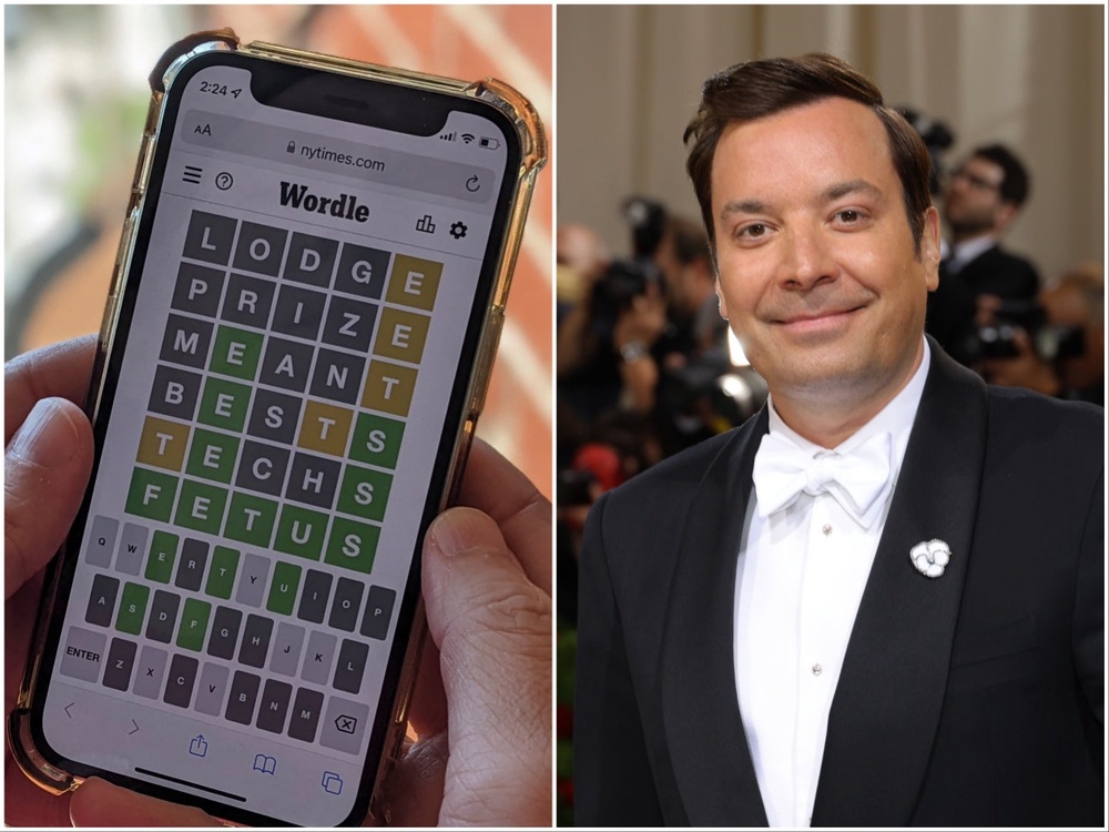 Jimmy Fallon to reportedly produce a Wordle TV show (Getty Images)