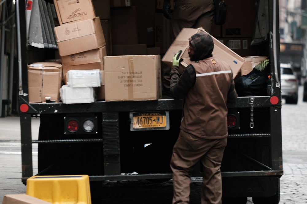 UPS is just tossing out US bound packages stuck in red-tape of Trump’s ...