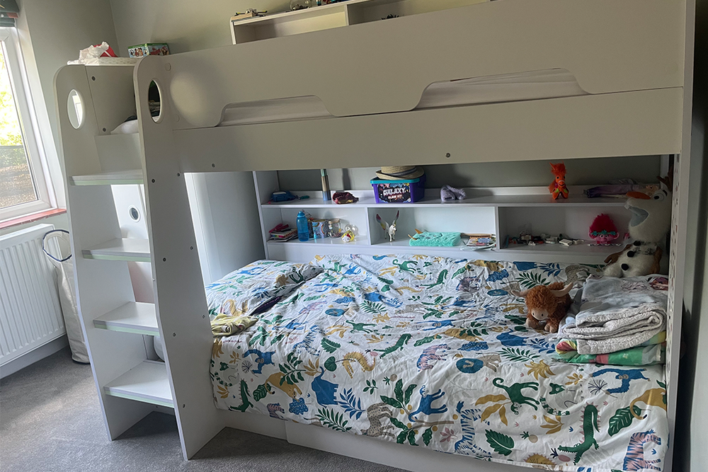 We put a range of bunk beds to the test in our own homes (Kat Storr/The Independent)