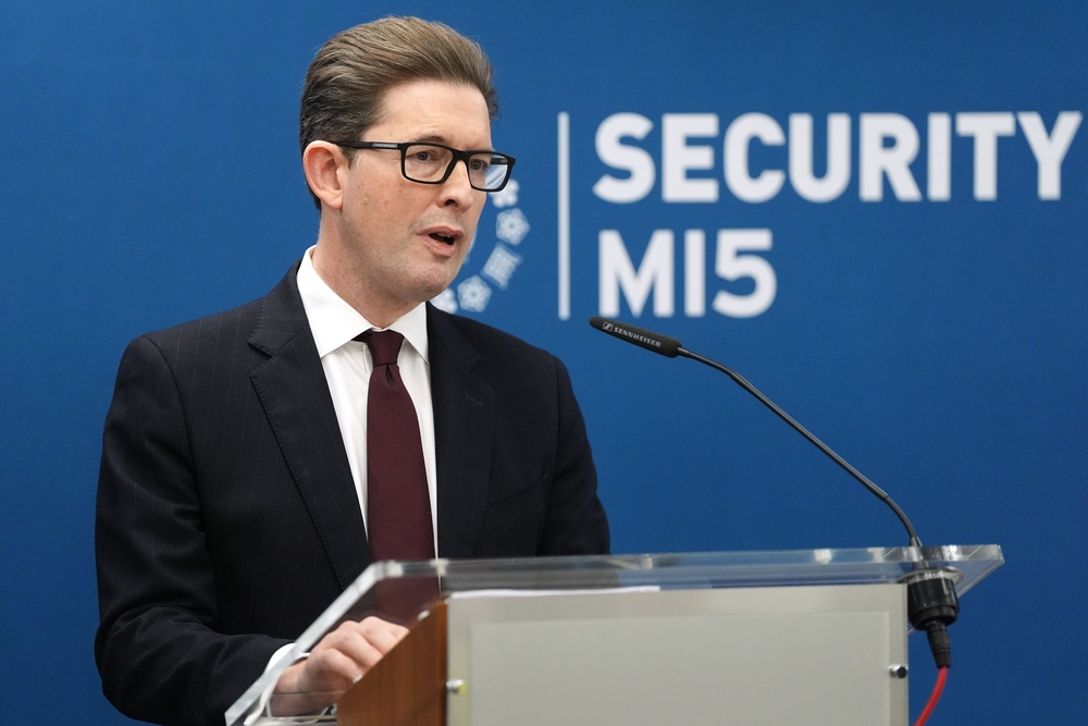 Director general of MI5 Sir Ken McCallum said the organisation recognises its failings (Jonathan Brady/PA) (PA Wire)