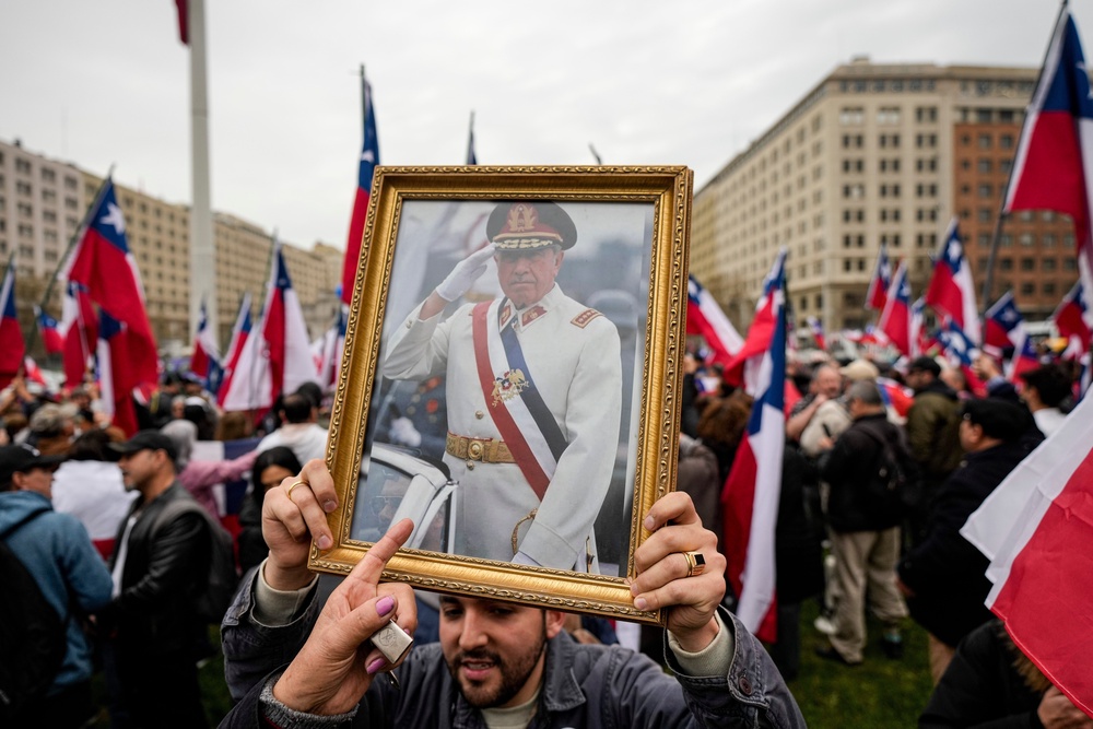 Gen. Augusto Pinochet ruled Chile with an iron fist for 17 years between 1973 and 1990 (AP)