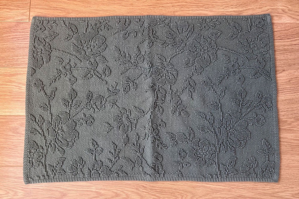 This mat offers plastic free non-slip (Siobhan Grogan/The Independent)