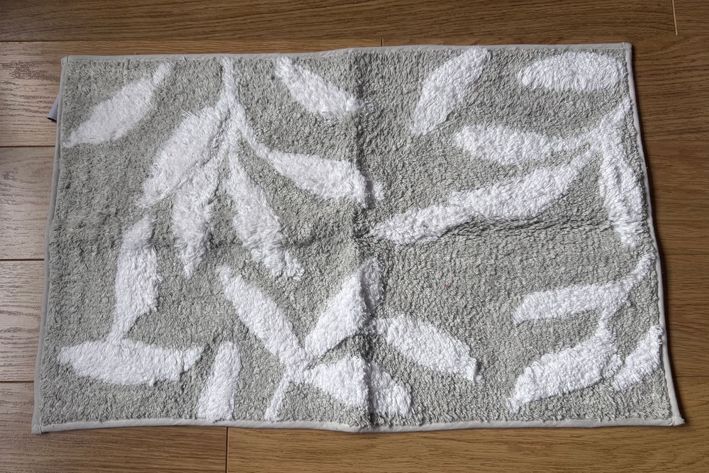 For bathrooms prone to splashing, this mat is worth checking out (Siobhan Grogan/The Independent)