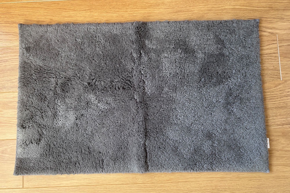 This mat is thick and pillowy (Siobhan Grogan/The Independent)
