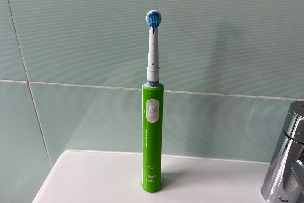This is a great first independent electric toothbrush for kids (Kat Storr/The Independent)