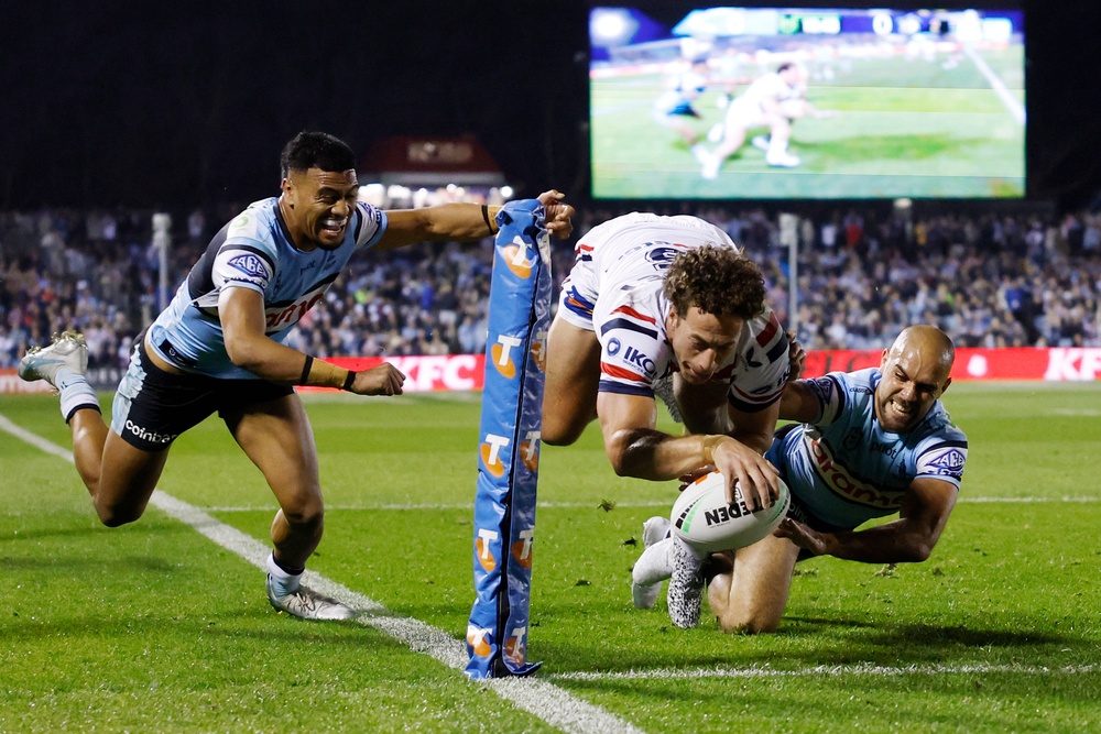 Ex-rugby union star Mark Nawaqanitawase starts for Australia (Getty Images)