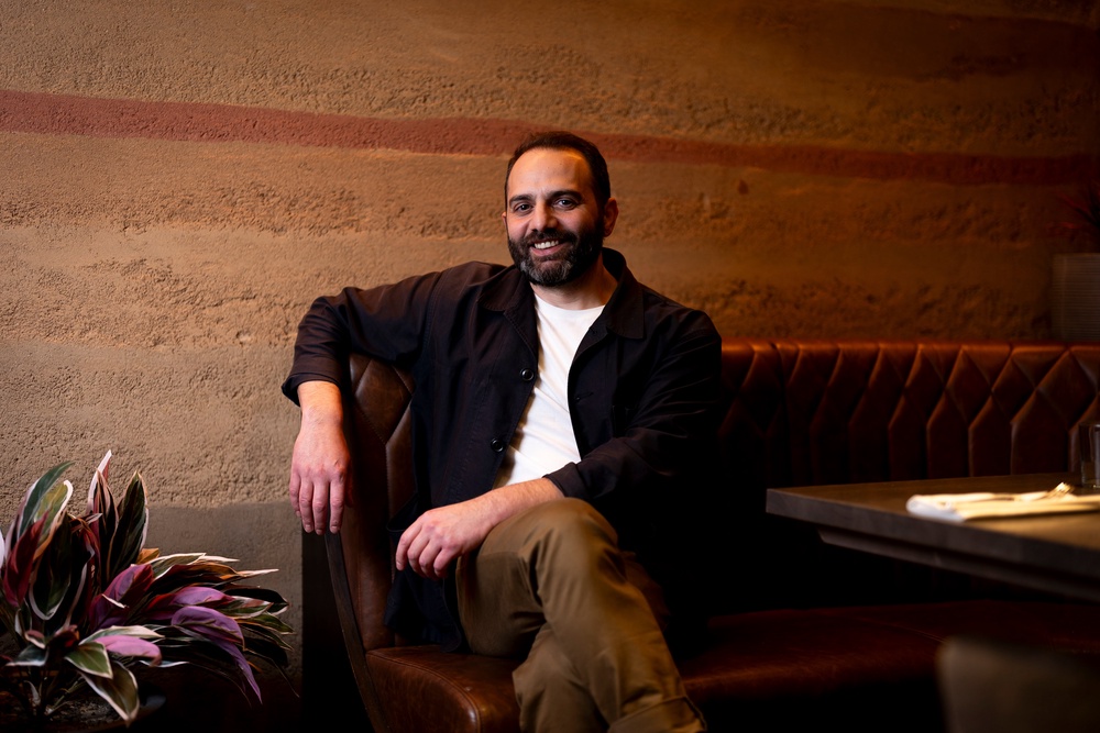 Chef Anthony Ekizian at Gaucho in central London (PA)