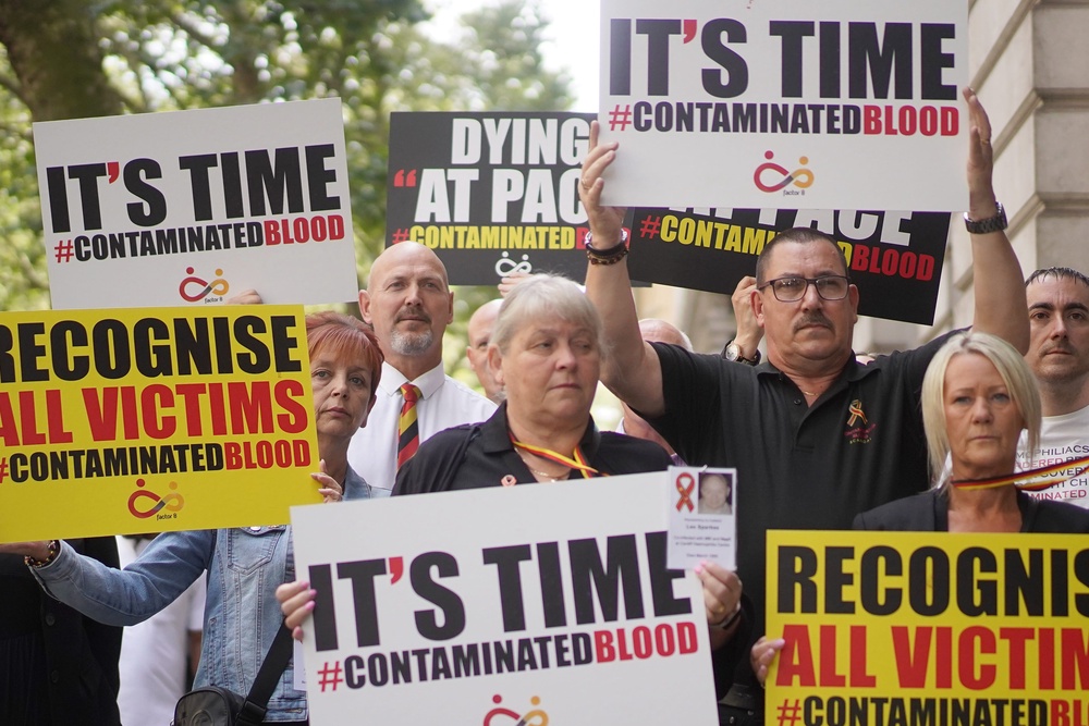 MPs have said it is still taking too long for compensation payments to go to victims of the infected blood scandal (PA) (PA Wire)