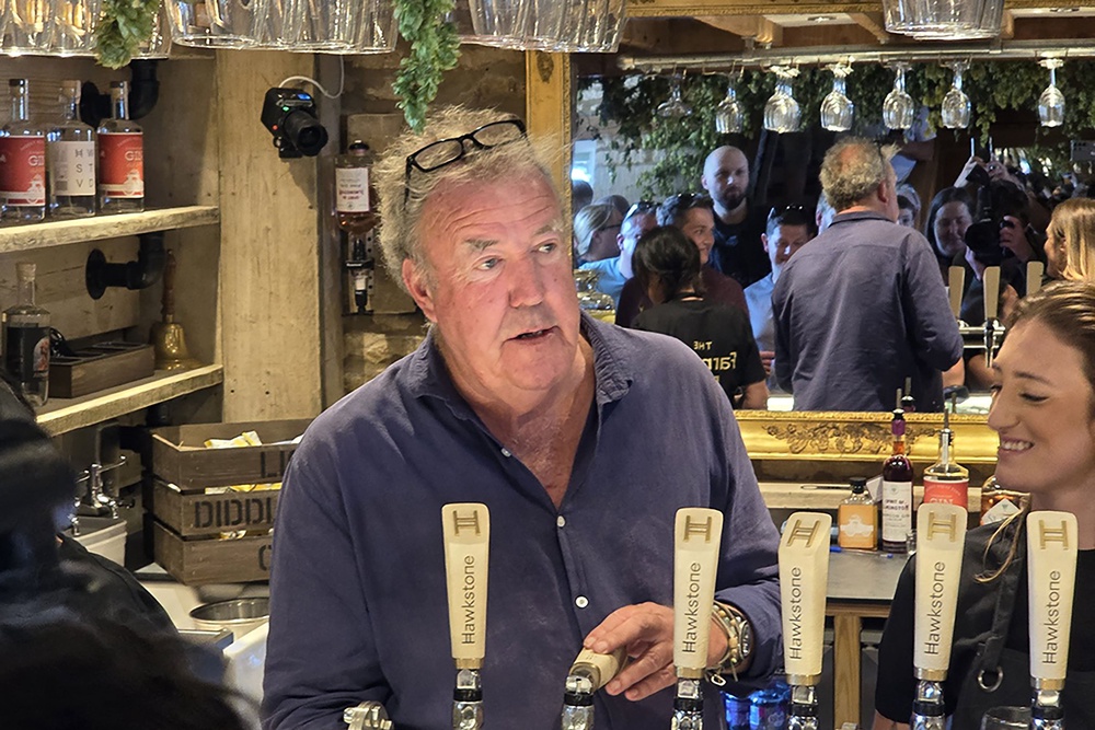 Jeremy Clarkson previously said running a pub is ‘relentless’ (PA)