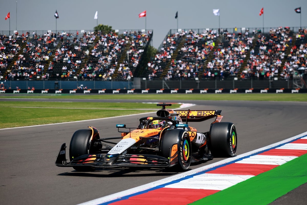 F1 Mexico GP live: Practice results with Verstappen out to threaten Norris- Piastri title battle