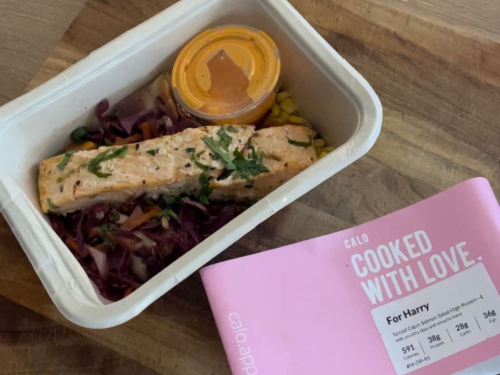 Each meal comes with a digestible nutritional breakdown on the front of the packet (Harry Bullmore/The Independent)