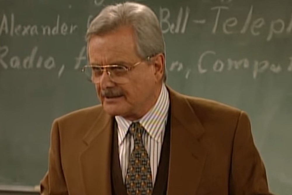 Bill Daniels played beloved teacher and principal Mr. Feeny for all seven seasons on ‘Boy Meets World’ (Disney+)