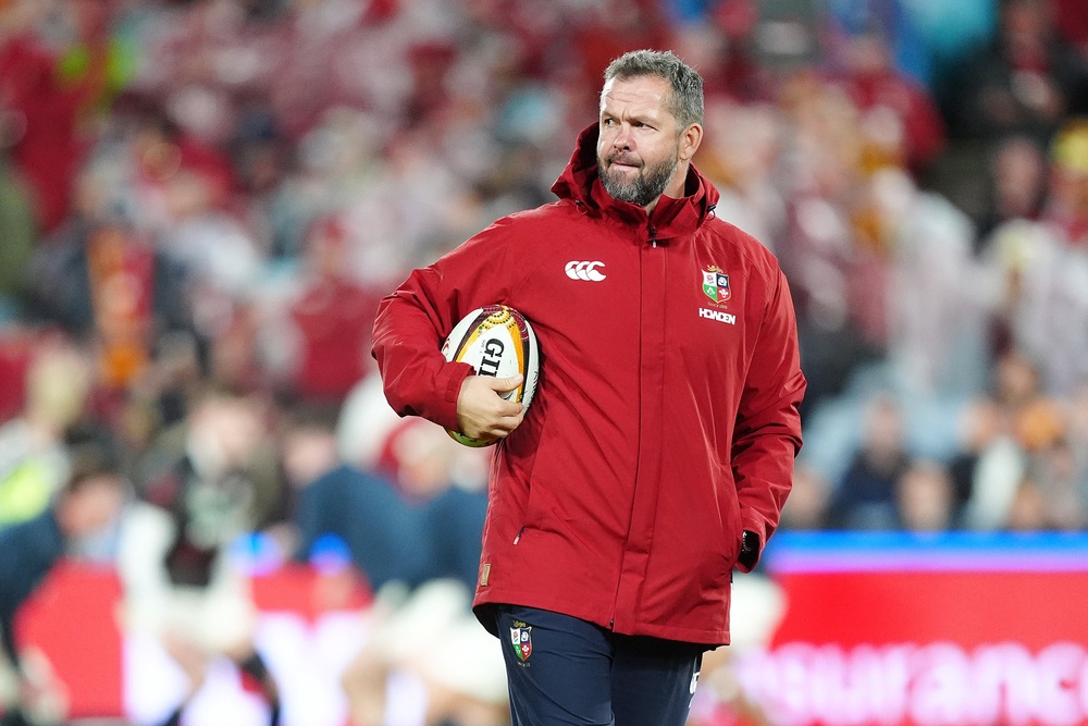 Andy Farrell led the Lions to series victory in Australia last year (PA Wire)