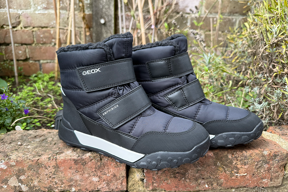 Velcro fastenings make these boots easier for kids to put on independently (Zoe Phillimore/The Independent)