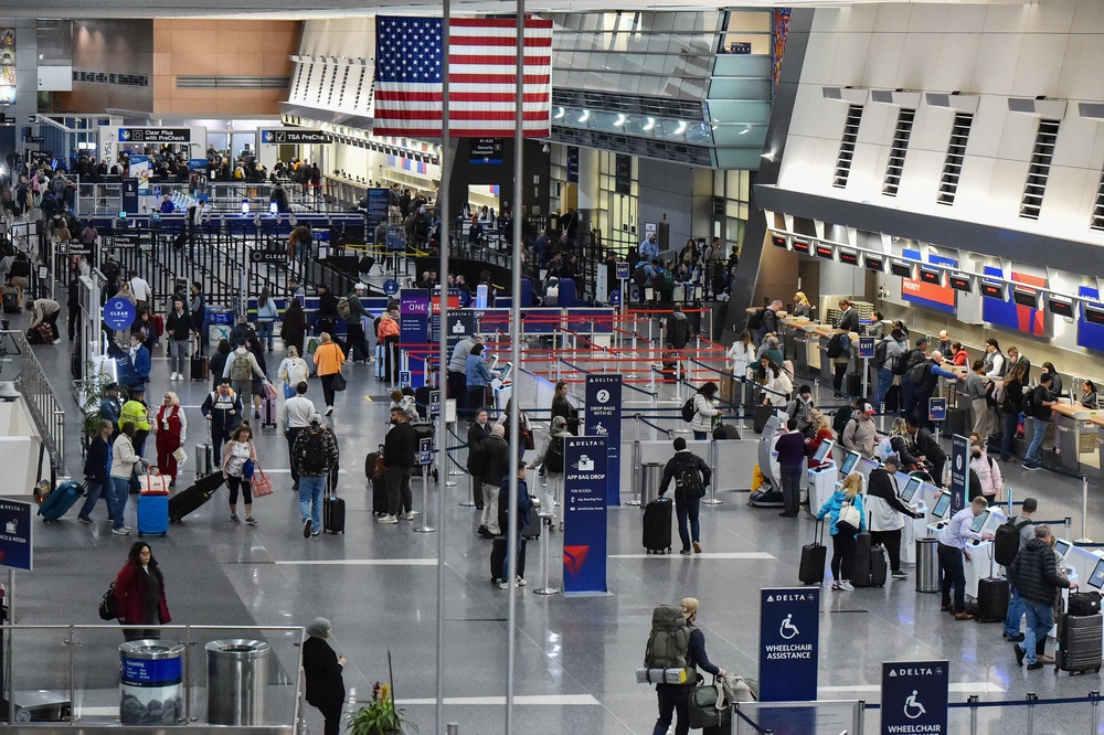According to the FAA and flight logs, Delta flight 2351, arriving from Dallas, had to execute a