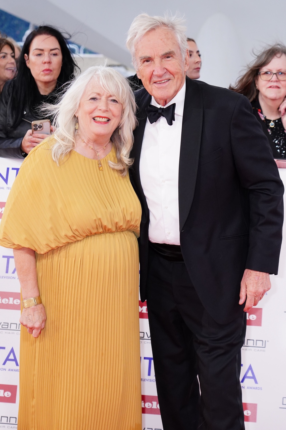 Larry Lamb with his Gavin and Stacey co-star Alison Steadman (Ian West/PA)