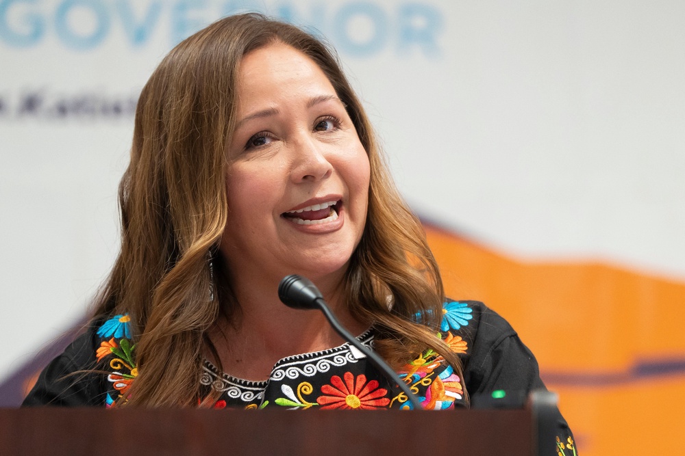 Winning back some of the Latinos who shifted to Trump will be crucial to the reelection prospects of Gov. Katie Hobbs, Secretary of State Adrian Fontes and Attorney General Kris Mayes, all Democrats first elected in 2022 (Getty Images)