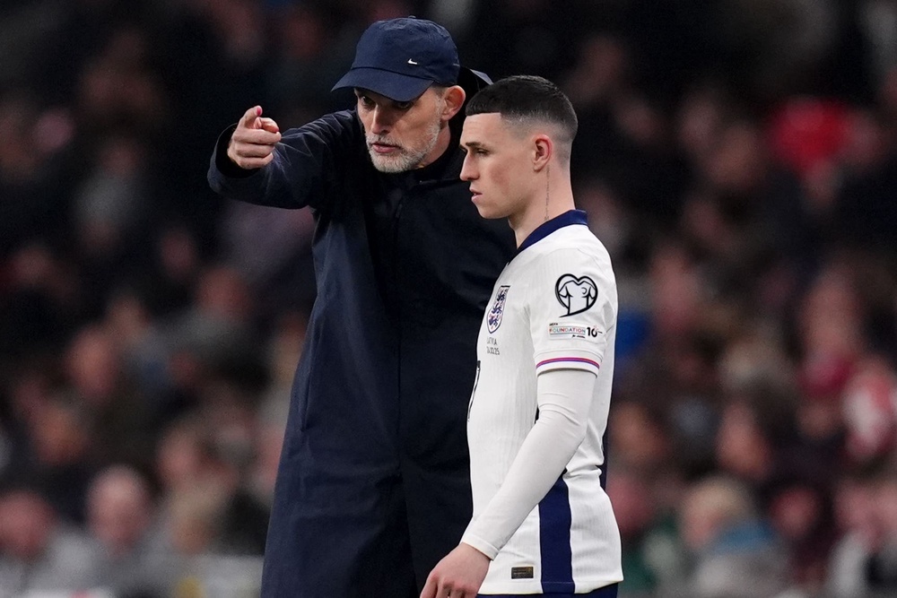 Thomas TUchel admitted it was a tough call to leave Phil Foden out of his World Cup squad (PA Archive)