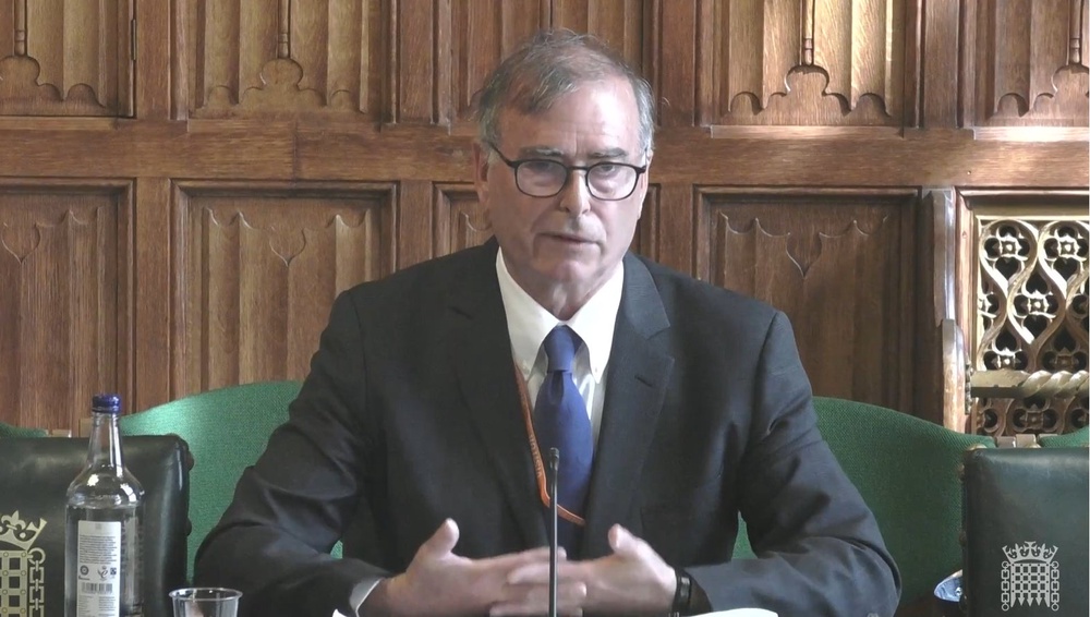 IFR chair David Kogan was also in attendance (House of Commons/PA)