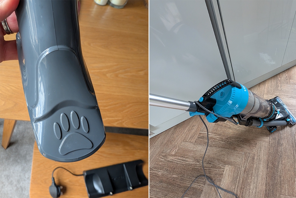 It’s featherlight compared to other upright vacuums (Joanne Lewsley/The Independent)
