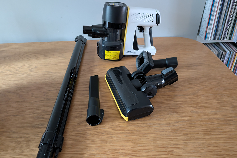 The attachments included will help you tackle crumbs and more (Joanne Lewsley/The Independent)