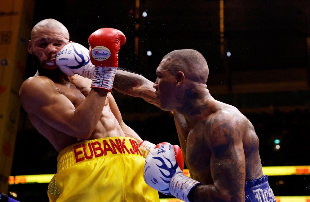 Chris Eubank Jr has not fought since his points loss to Conor Benn last November (Action Images via Reuters)