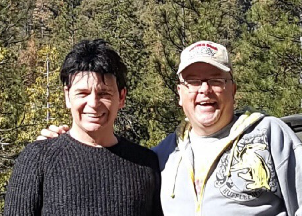 Gary Numan with his brother, John, who died last year (Gary Numan/Instagram)