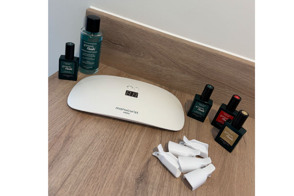 The polish formula helps to nourish nails and prevent damage (Mollie Davies/The Independent)