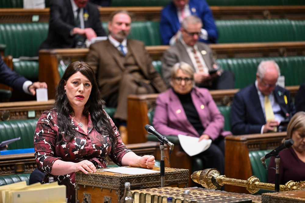 Alicia Kearns said that Enough later instructed a legal firm to issue a “cease and desist” letter against the woman in question (House of Commons)