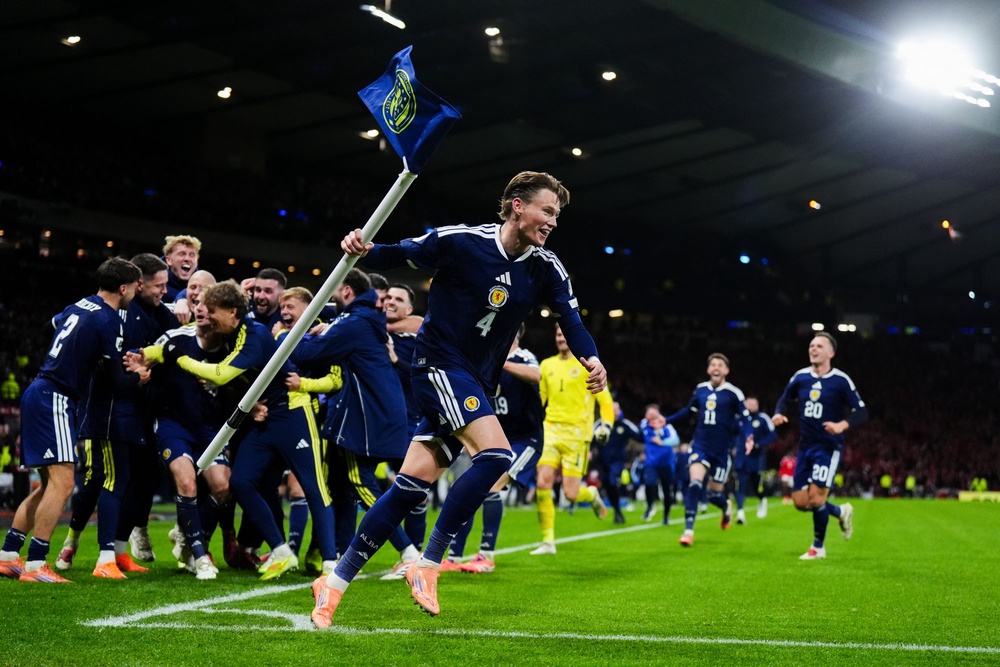 Image from: Scotland v Brazil LIVE: World Cup latest with Lewis Ferguson clattered in lively start to nervy Group C finale