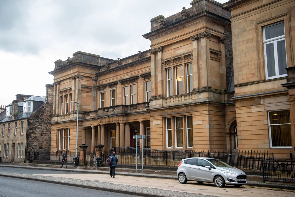 Jim Mair had appeared at Paisley Sheriff Court on 6 July charged with assaulting the 35-year-old mother (PA)