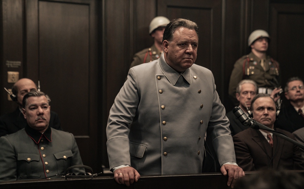 Crowe maintained the extra weight so he could portray Nazi leader Hermann Göring at his ‘most pompous’ (Sky TV/ Scott Garfield. All Rights Reserved)