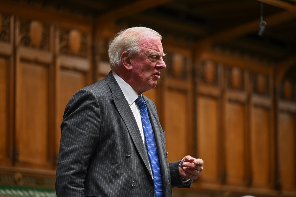 Sir Edward Leigh said the actions of Israeli settlers are ‘absolutely violent and egregious’ (House of Commons)